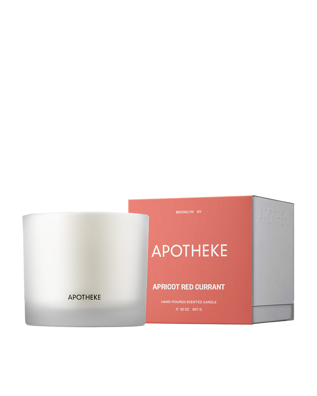 נר ריחני 3 פתילים - Apricot Red Currant Apotheke