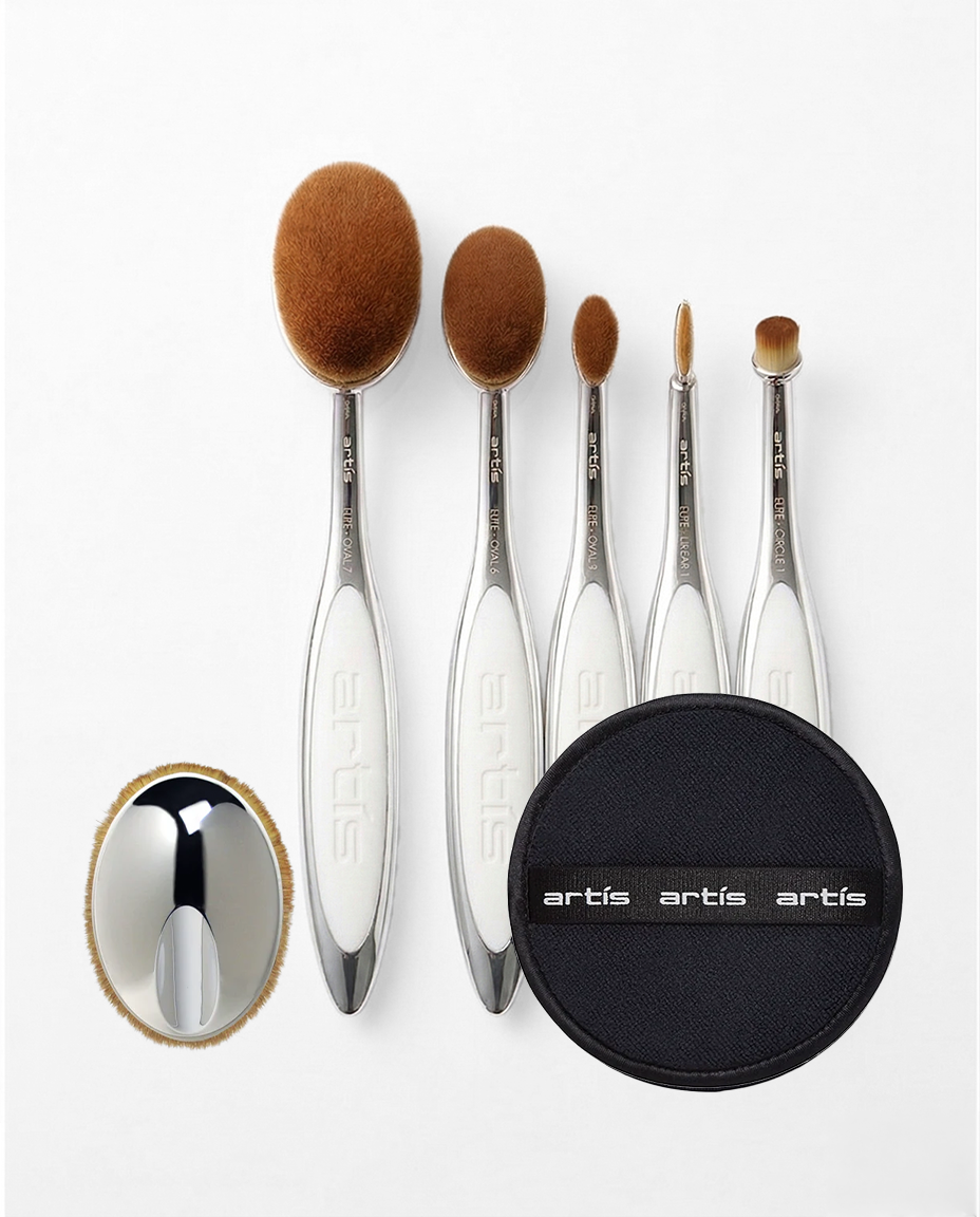 Artis Elite 7 Collection: Set of 7 ergonomic brushes for professional makeup