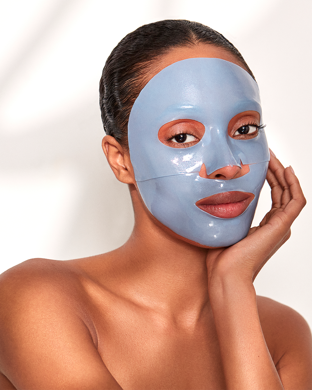 מארז מסכות פנים הידרוג׳ל להורדת נפיחות