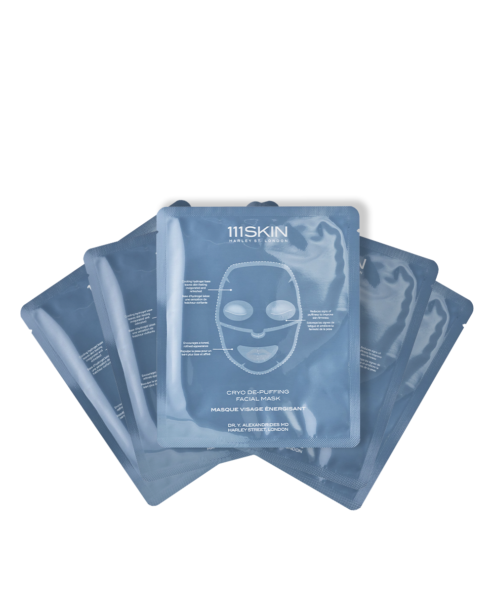 מארז מסכות פנים הידרוג׳ל להורדת נפיחות