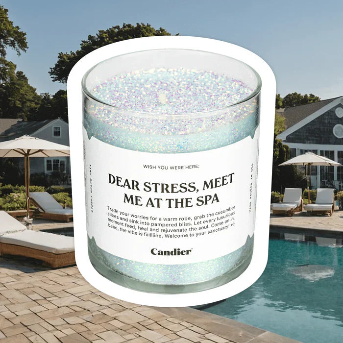נר - MEET ME AT THE SPA Candier