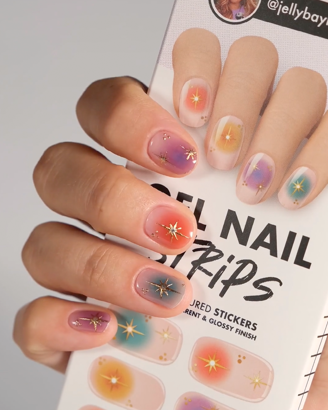 "רצועות ג'ל אמיתיות של Jellybayn Nails | שבועיים+ ללבוש ישראל "