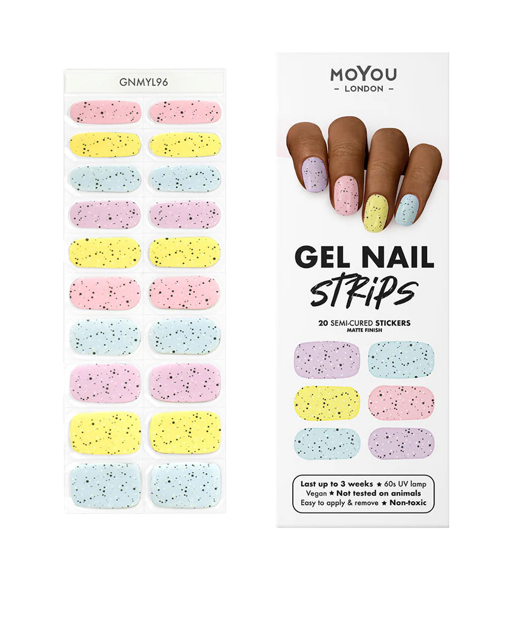Gel Revolution | 5 סטים של MoYou ג'ל סטריפ ל-14 ימים בישראל