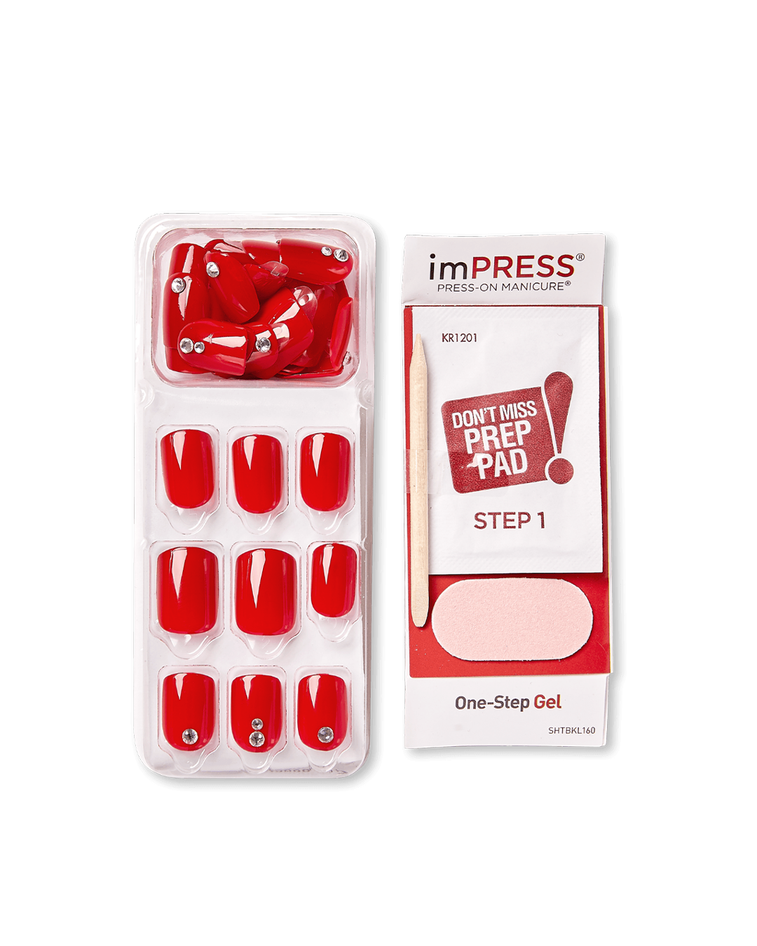 ציפורניים להדבקה בגימור ג'ל (Kill Heels)