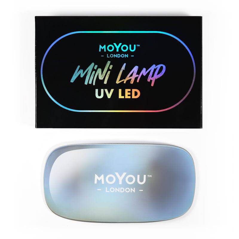 מנורת LED/UV כסף עם אריזה