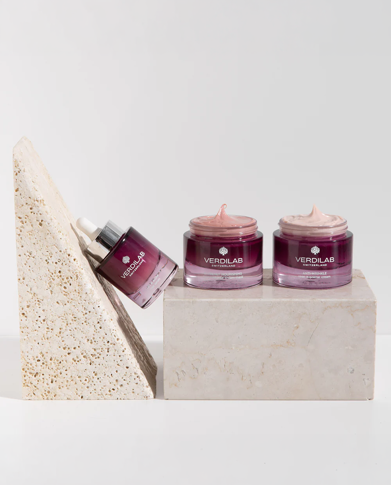 Verdilab Rose Infinity Bundle – מארז ורדים לטיפול אינטנסיבי בקמטים, מיצוק והחדרת לחות