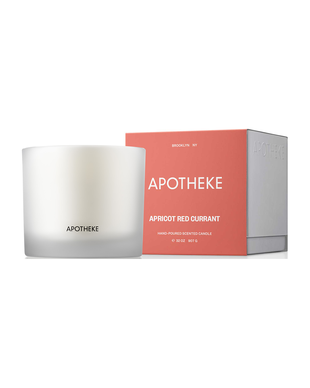 נר ריחני 3 פתילים - Apricot Red Currant