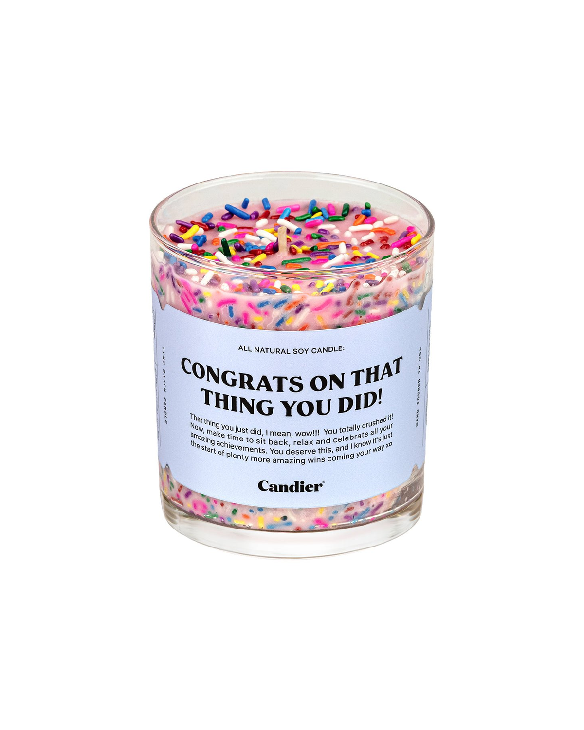 נר -CONGRATS ON THAT THING YOU DID!