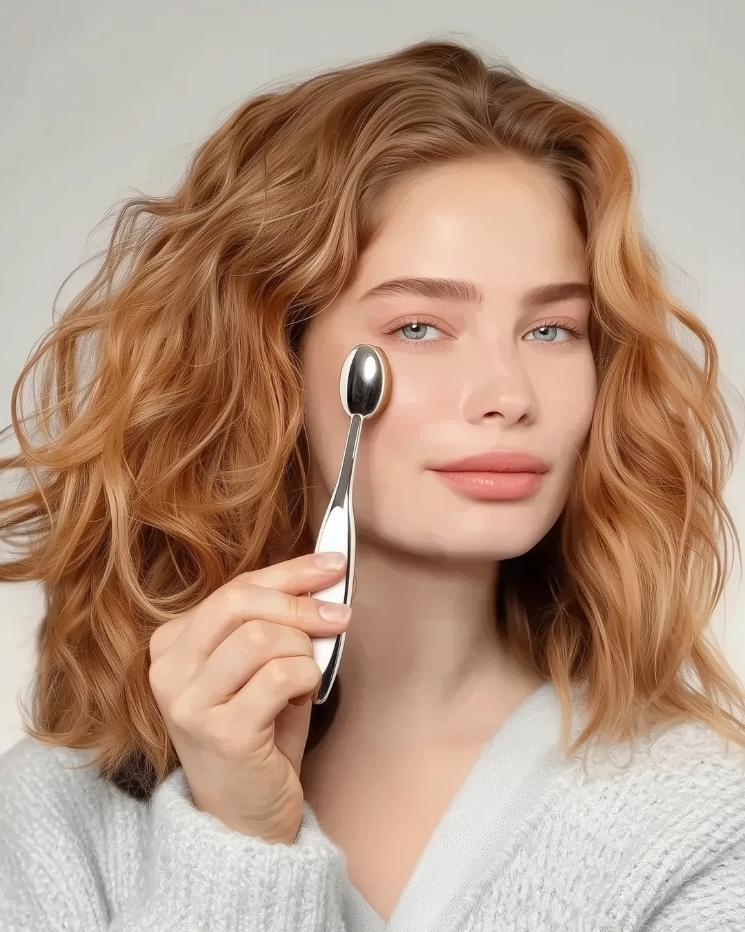 מברשת איפור אובלית מס.6