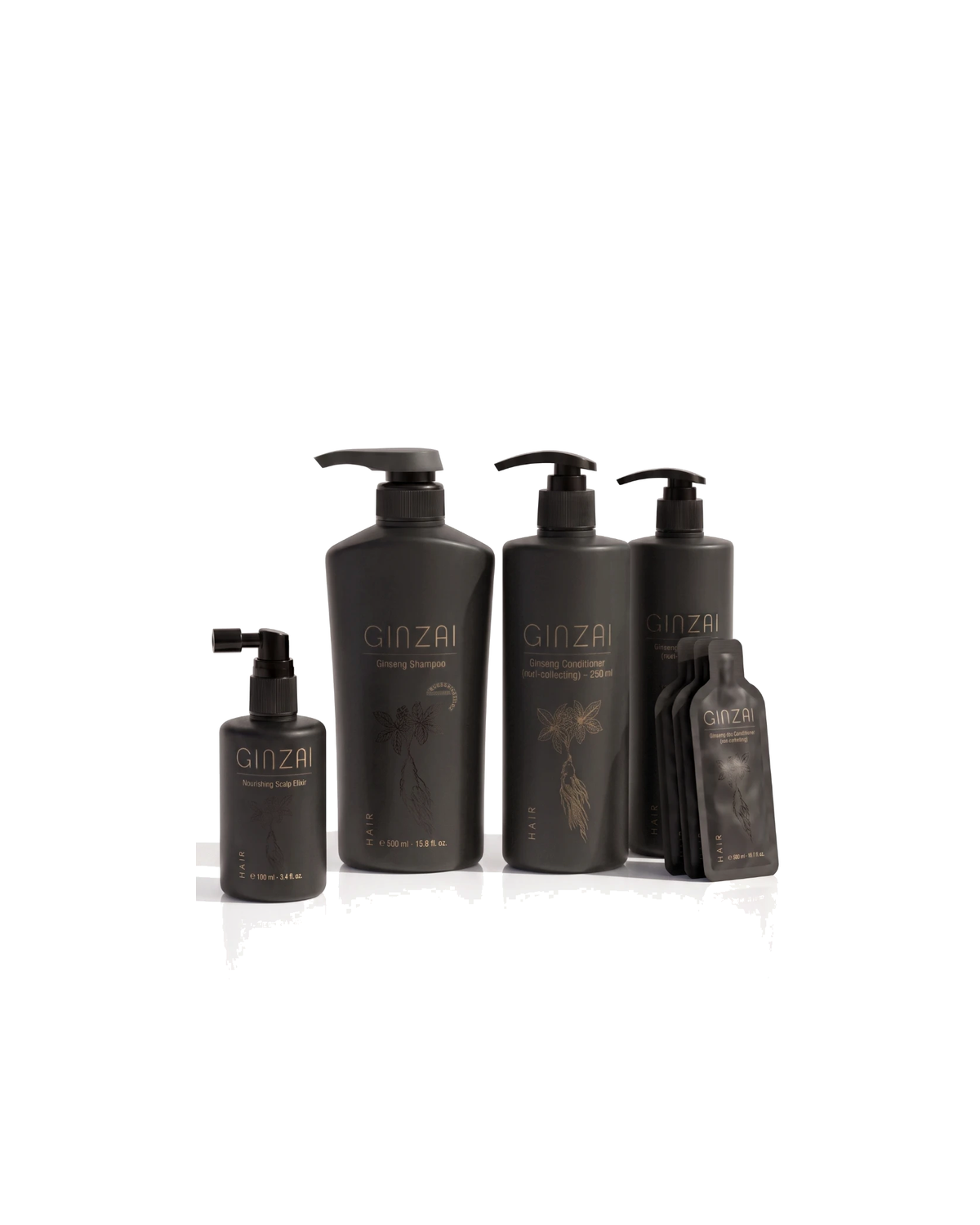 Black Korean Ginseng Ultimate Hair Repair Ritual - products