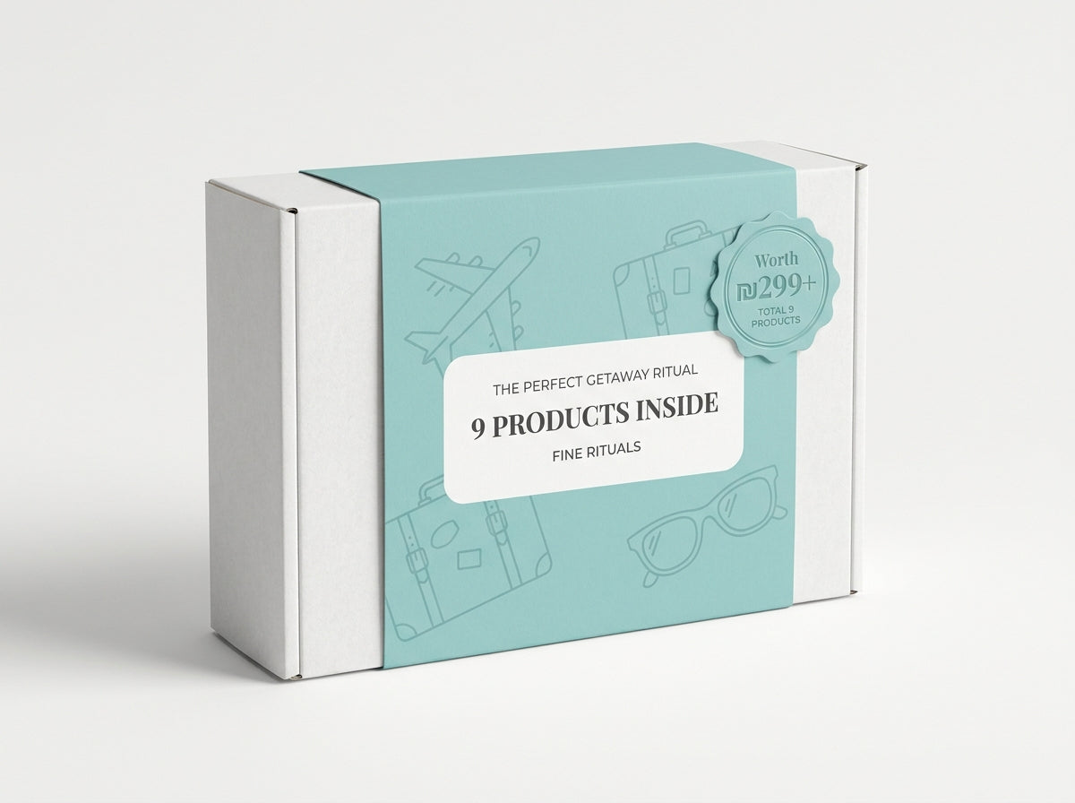 The Perfect Getaway Ritual (Travel Size) — 9 products inside, worth ₪299+