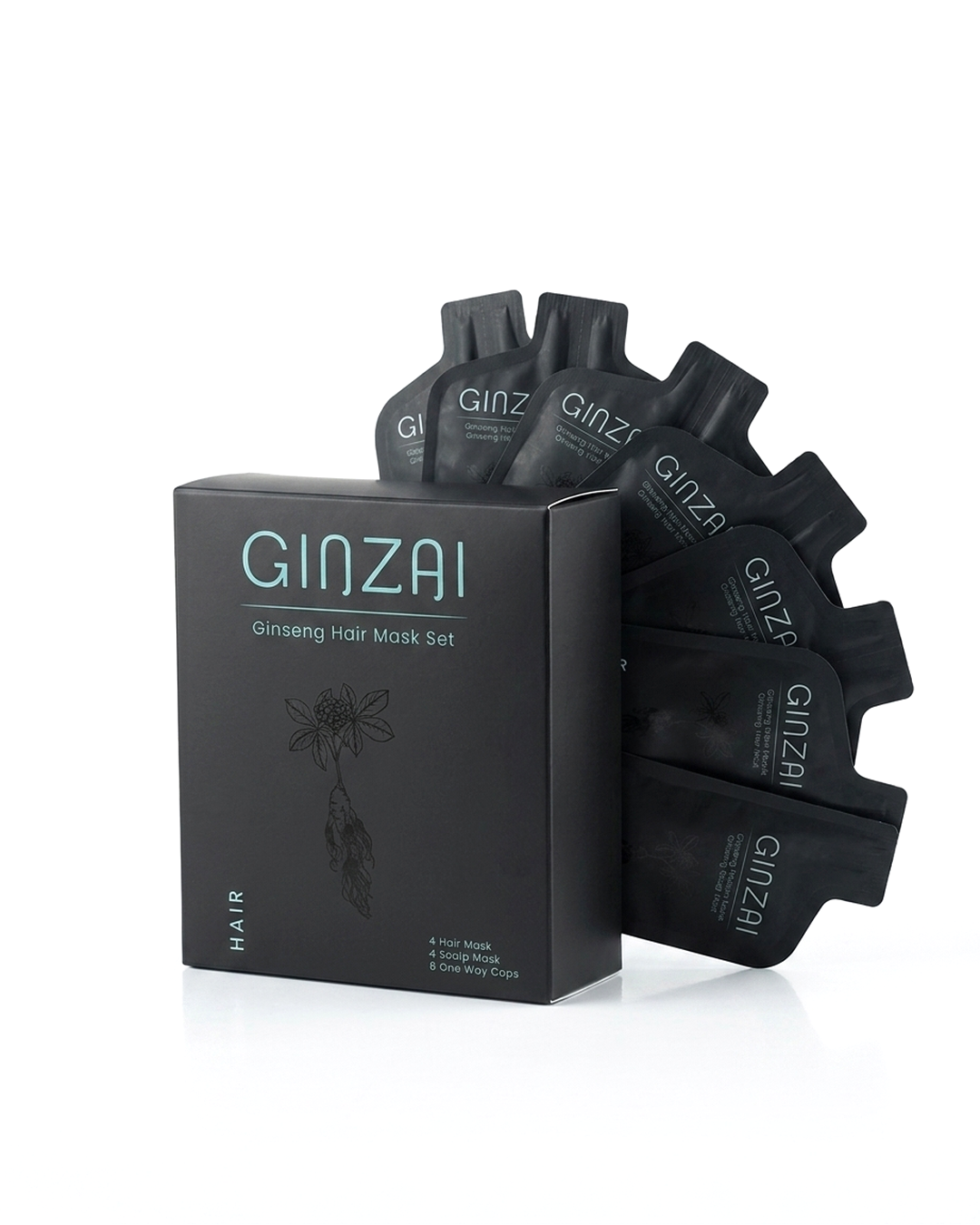 Ginzai Hair Mask 3D packshot