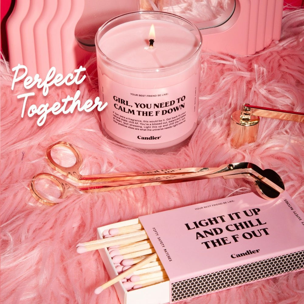 Candle - GIRL CALM THE F DOWN