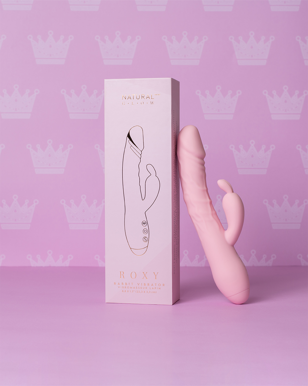 ויברטור עוצמתי לגירוי כפול ROXY