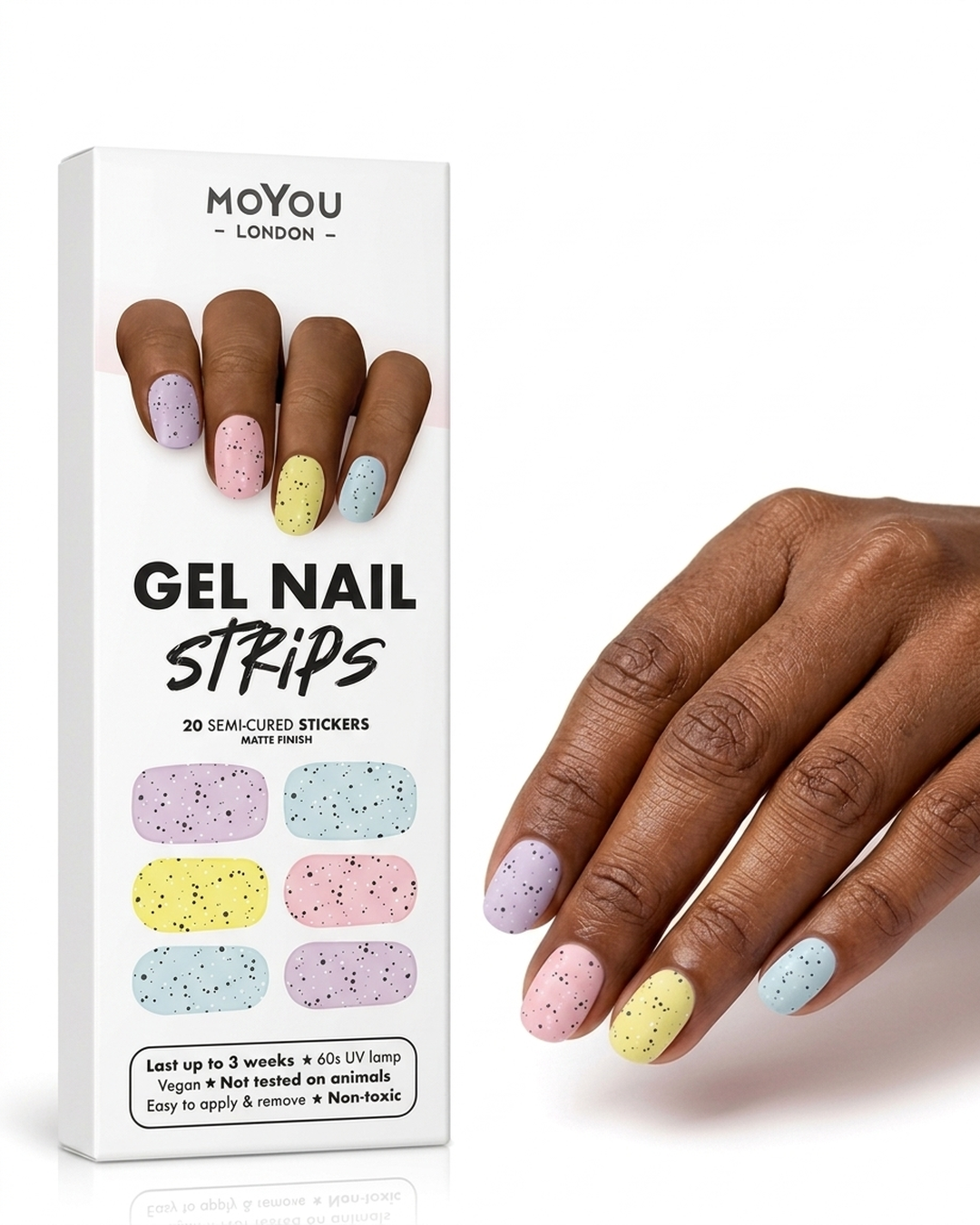 MoYou London — Easter Egg gel nail strips