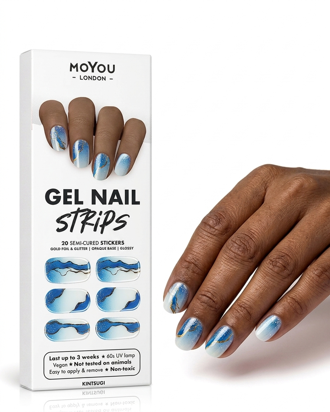 MoYou London — Kintsugi gel nail strips