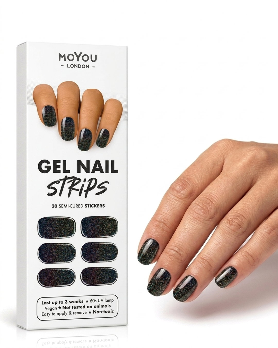 MoYou London — Magic Cocoa gel nail strips