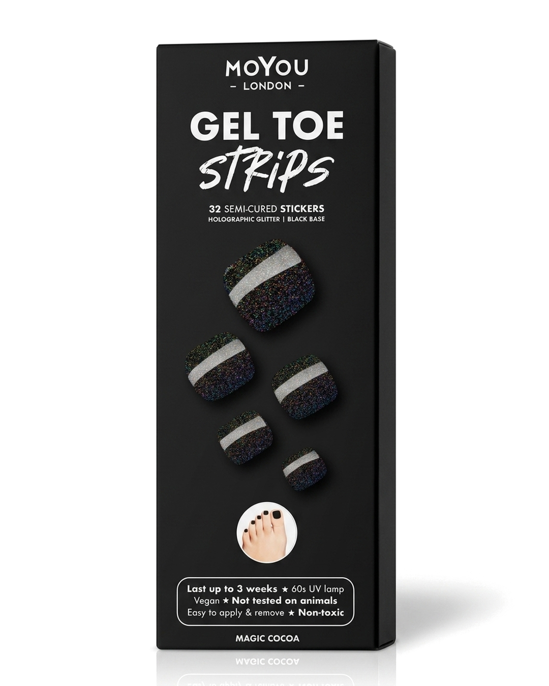 MoYou London — Magic Cocoa gel toe strips