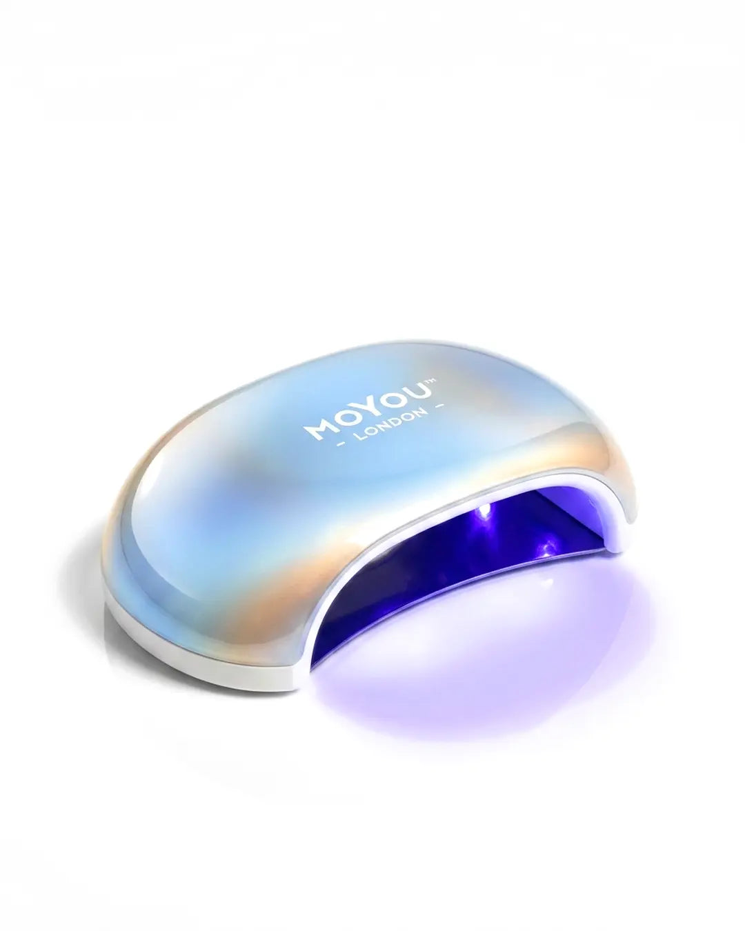 מנורת LED/UV - כסף דולקת