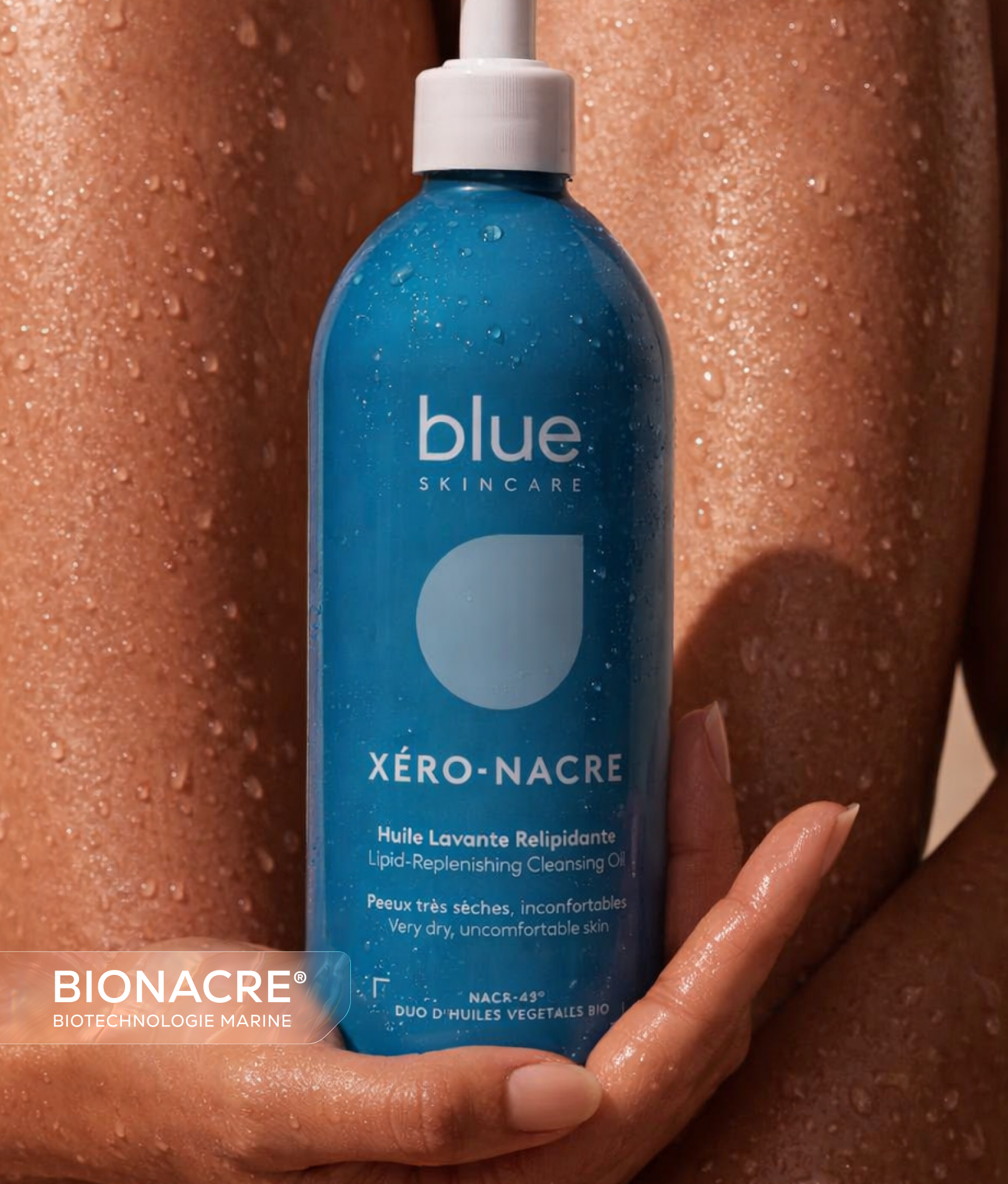 שמן ניקוי משקם של Blue Skincare | Fine Rituals - לייפסטייל