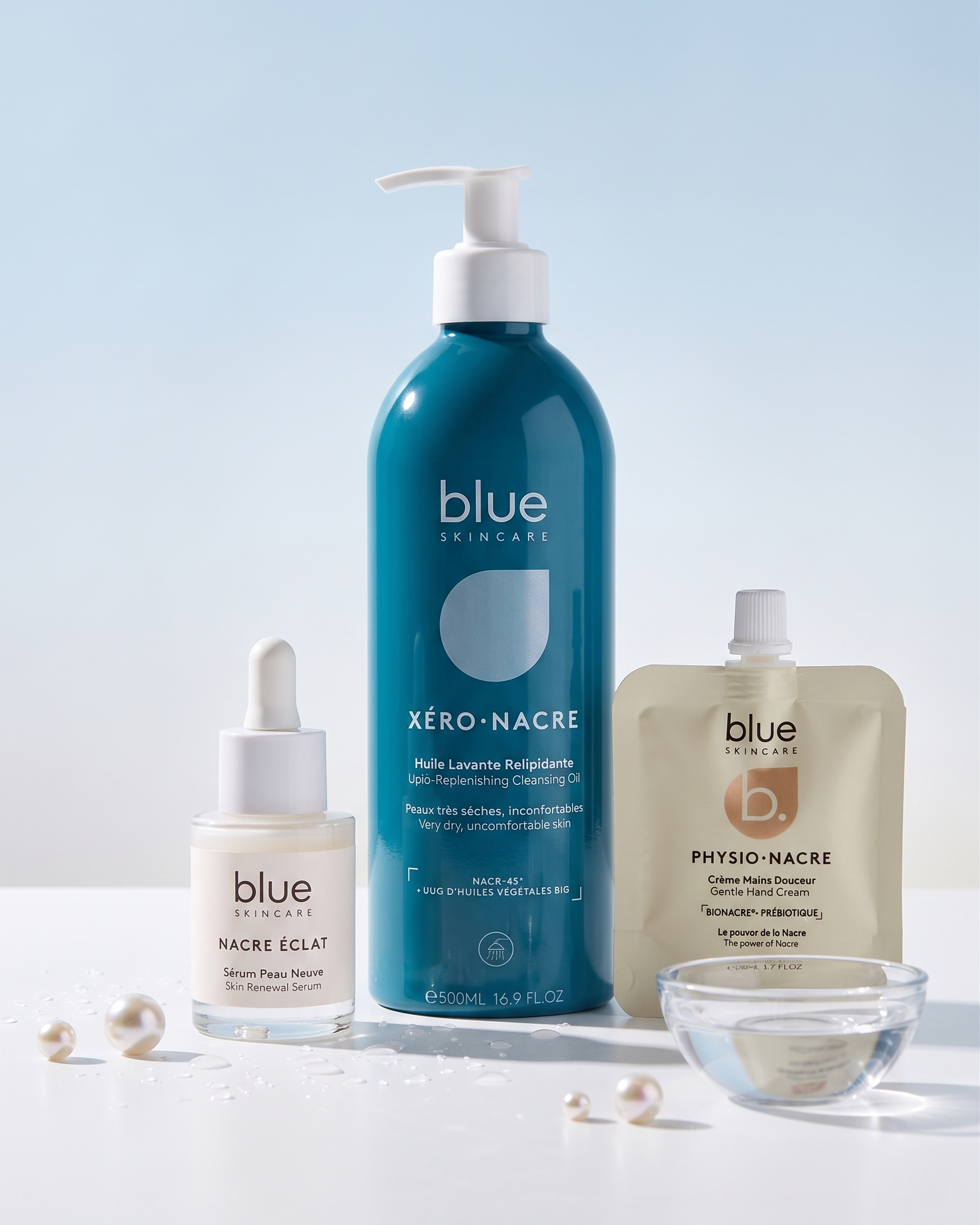 מארז השיקום של Blue Skincare - שלושה מוצרים לעור רגיש | ישראל