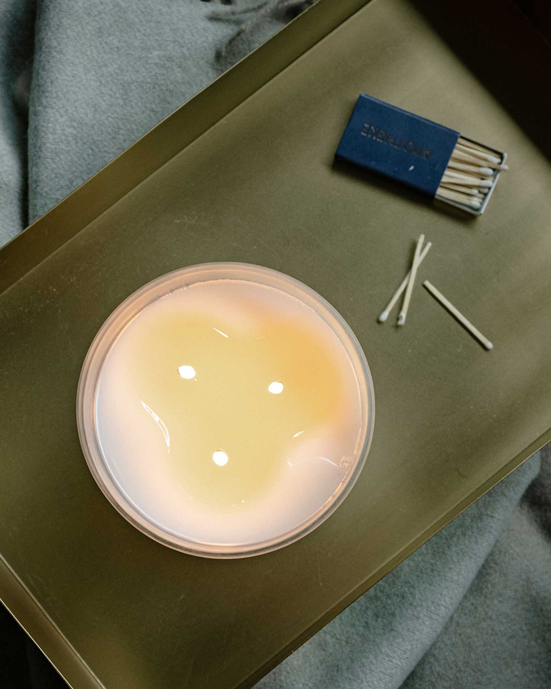 Scented candle 3 wicks - Canvas