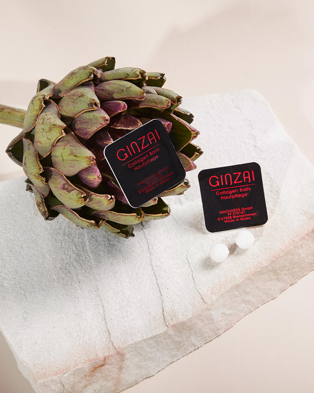 פניני קולגן וג'ינסנג לעור הפנים