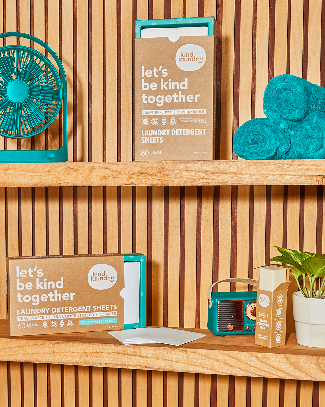 דפי ניקוי לכביסה בניחוח - Ocean Breeze