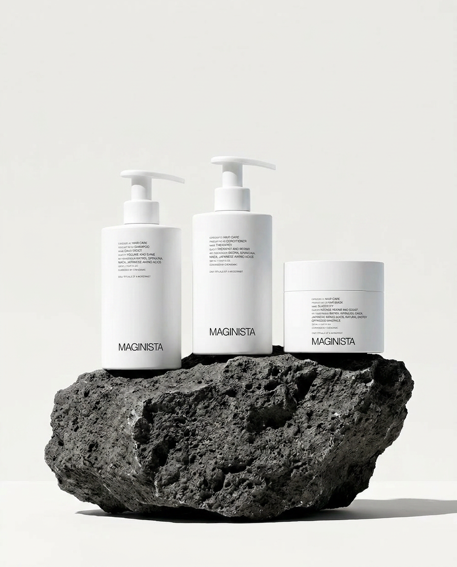Maginista Signature Reset Bundle - Hair repair and nourishment kit based on clean science