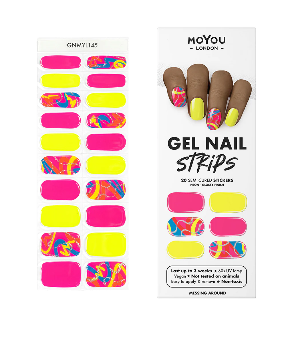 Gel Revolution | 5 סטים של MoYou ג'ל סטריפ ל-14 ימים בישראל