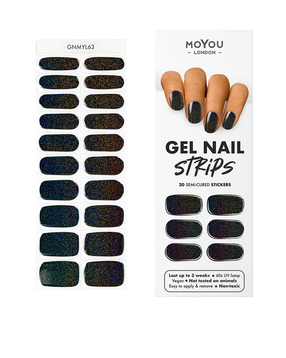 Gel Revolution | 5 סטים של MoYou ג'ל סטריפ ל-14 ימים בישראל