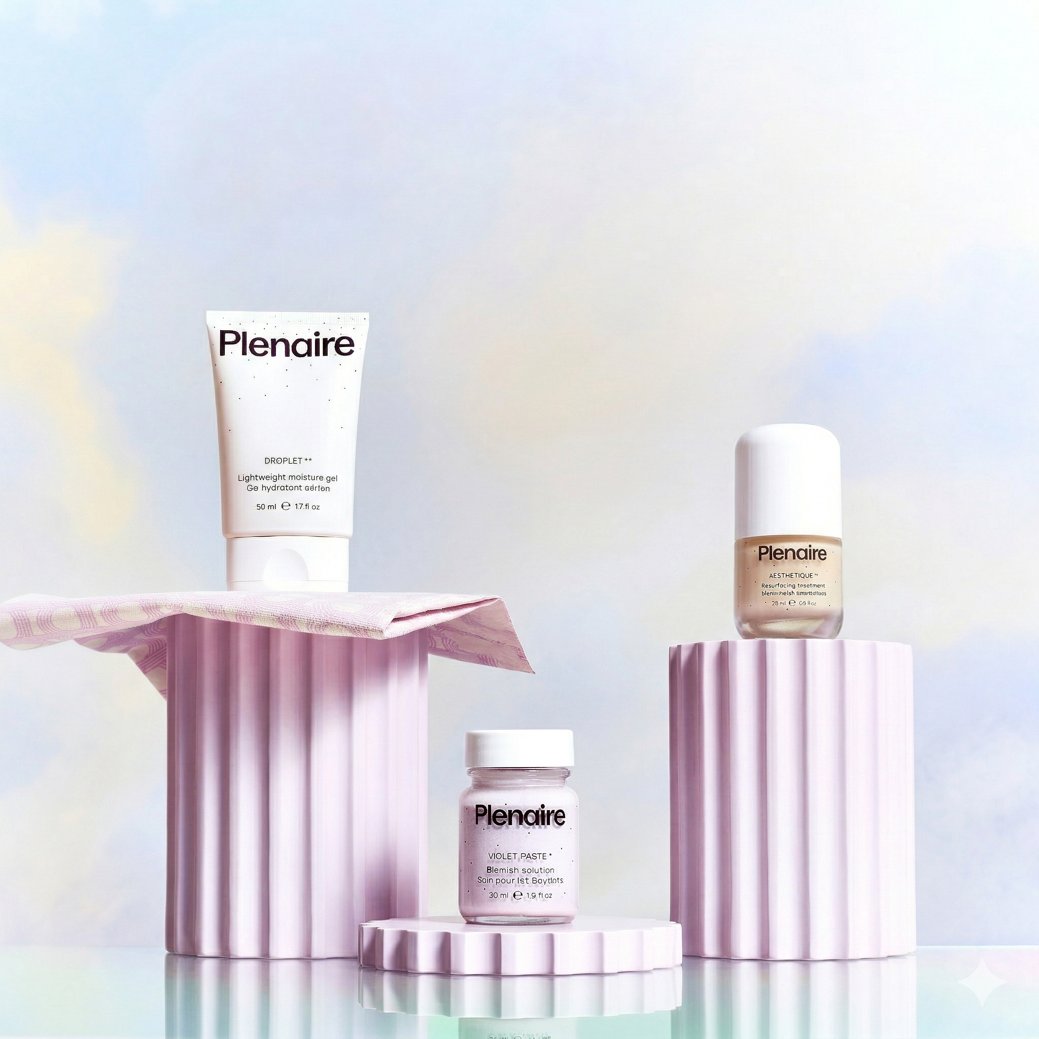Plenaier Skin Harmony Bundle: מארז טיפול באדמומיות וחידוש העור