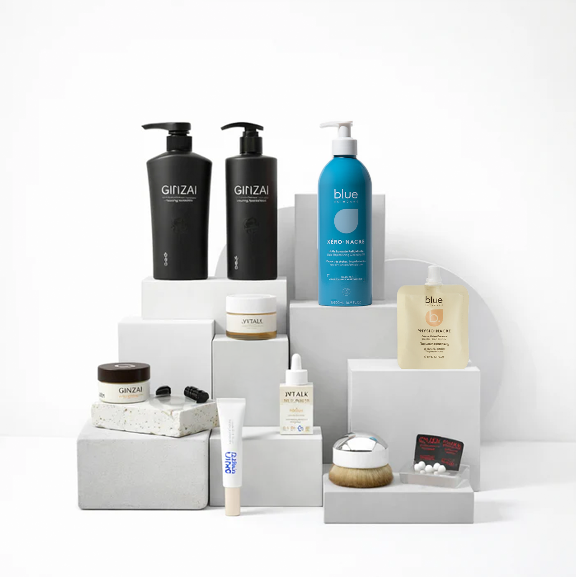 HOLIDAY GLOW - A festive set for a facial and hair care ritual and radiance