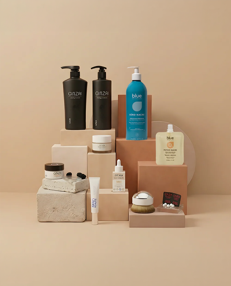 HOLIDAY GLOW - A festive set for a facial and hair care ritual and radiance
