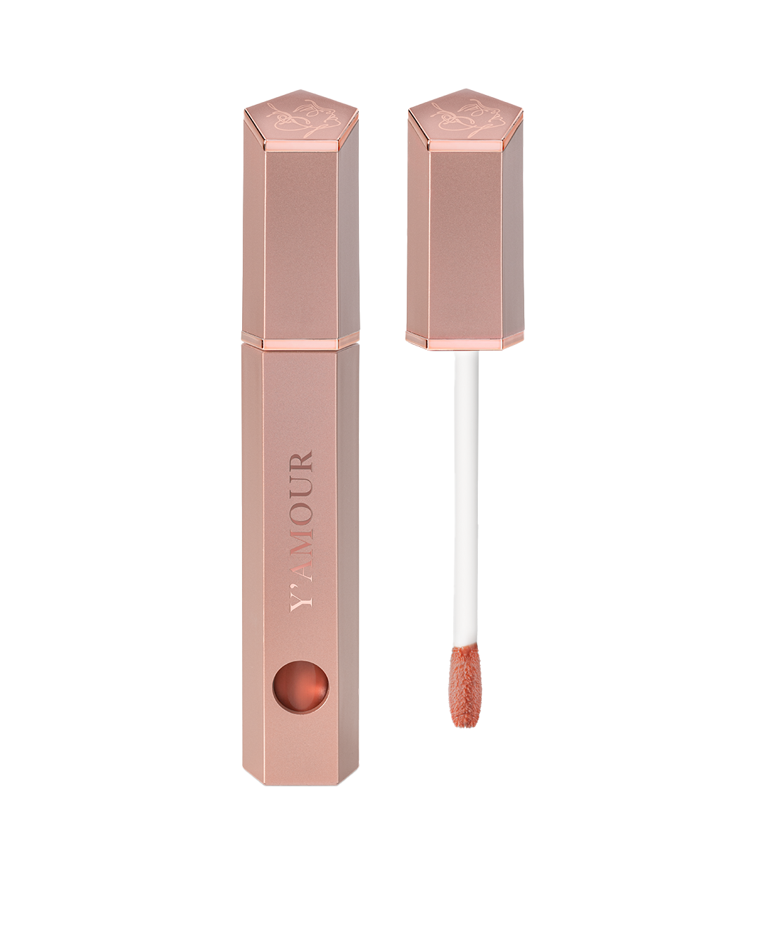 פק שוט של שפתון נוזלי עם אפליקטור