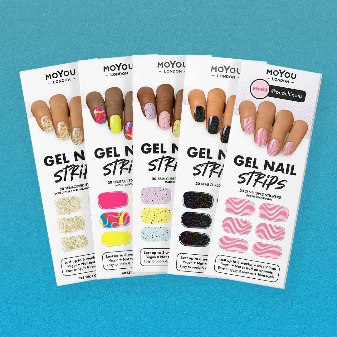 The Gel Revolution: מארז 5 ערכות רצועות ג'ל MoYou