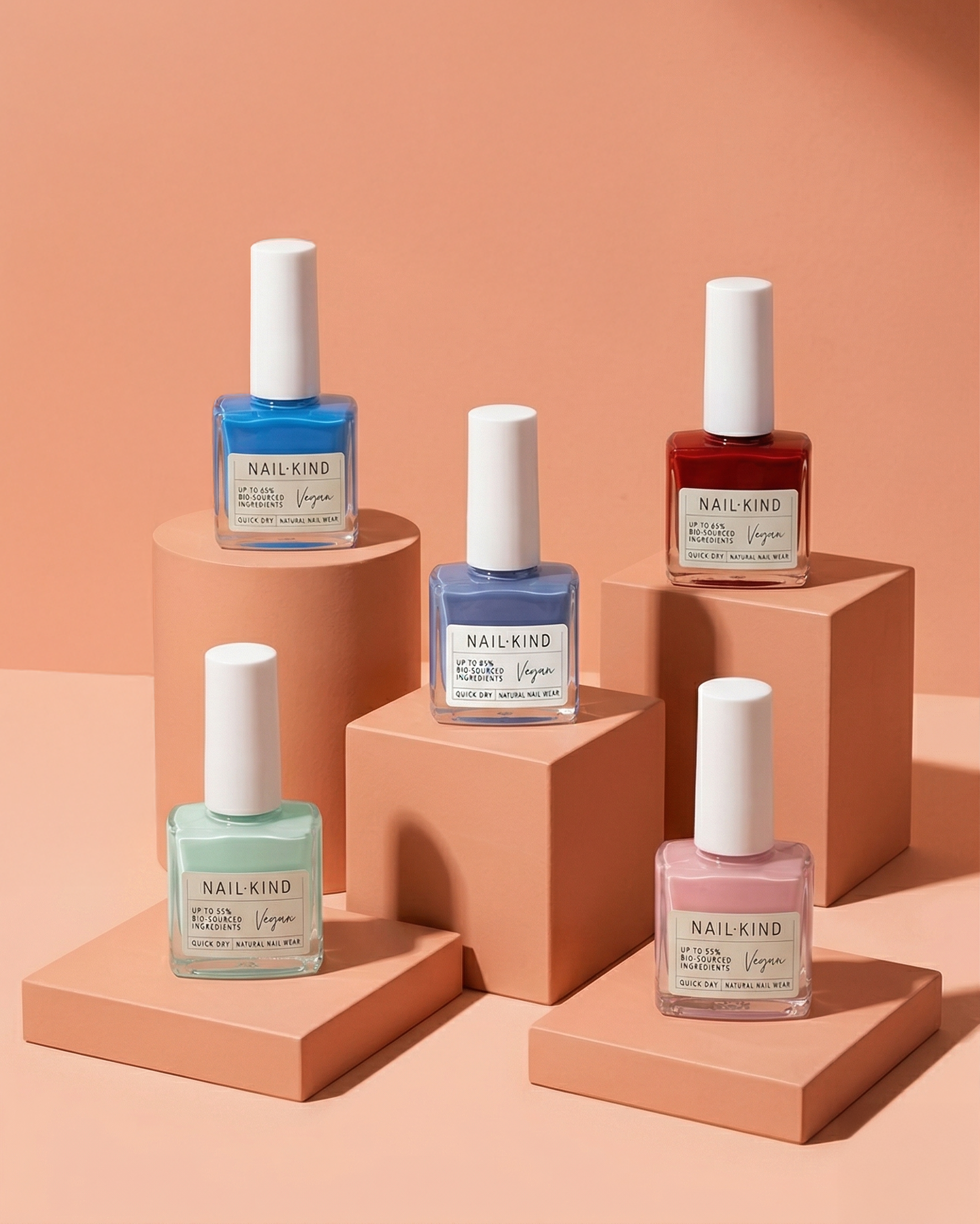 NailKind Summer Bundle: מארז 5 לקים בצבעי קיץ