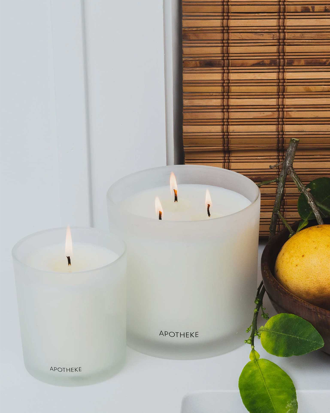 Scented Candle 3 Wicks - Sea Salt Grapefruit