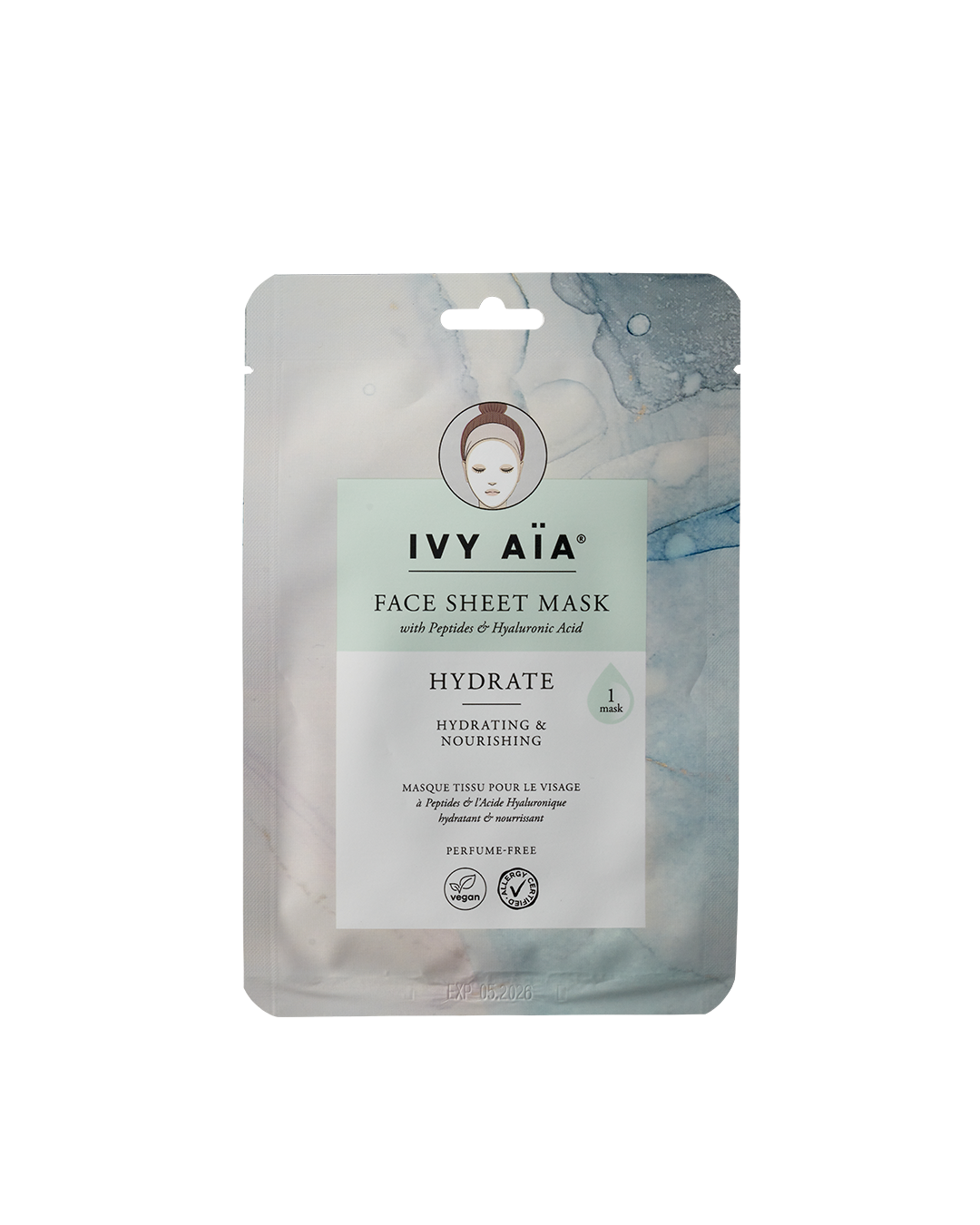 מסכה מזינה חד פעמית