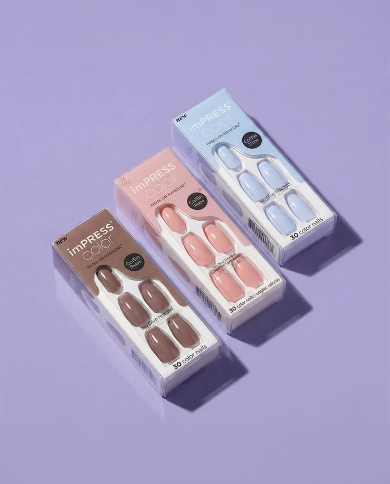 The Ballerina Trio: A Pack of 3 Gel-Look Press-On Nail Kits