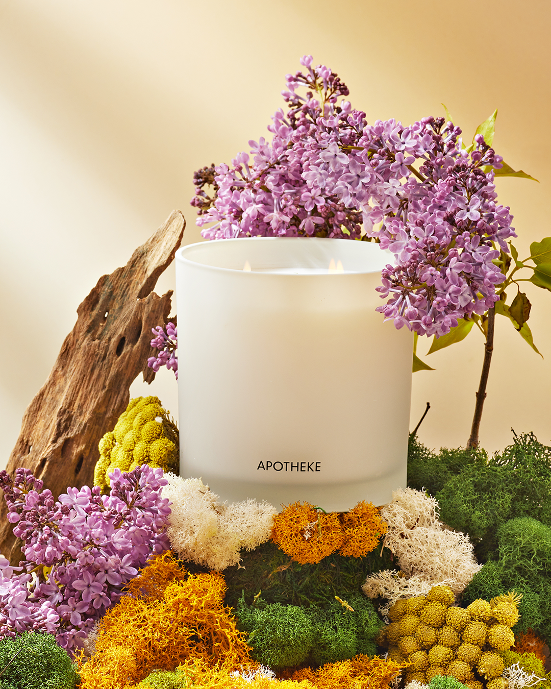 Scented candle 3 wicks - White Vetiver