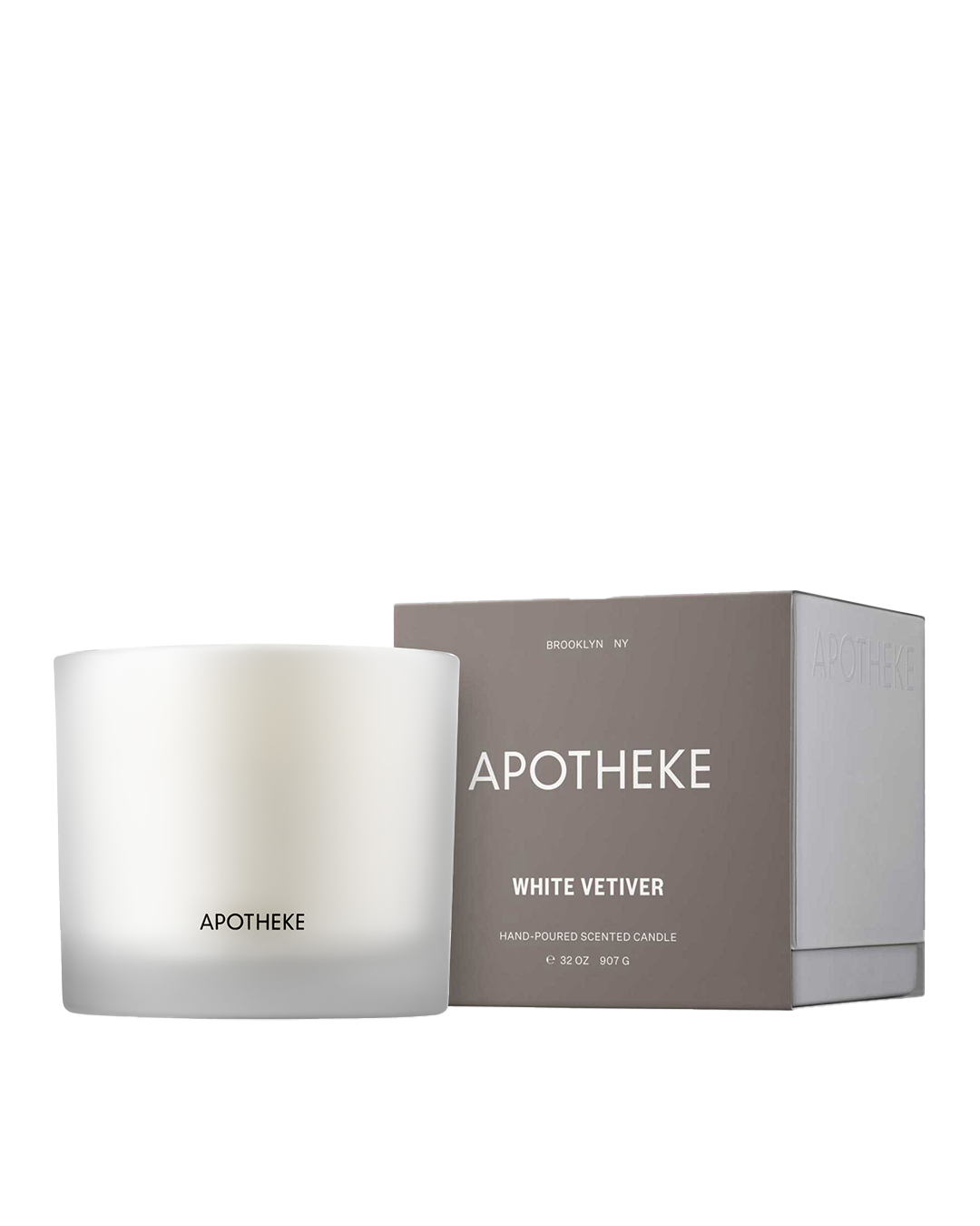 Scented candle 3 wicks - White Vetiver