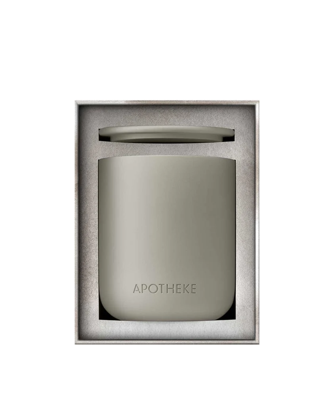 Ceramic Candle 2 Wicks - White Vetiver