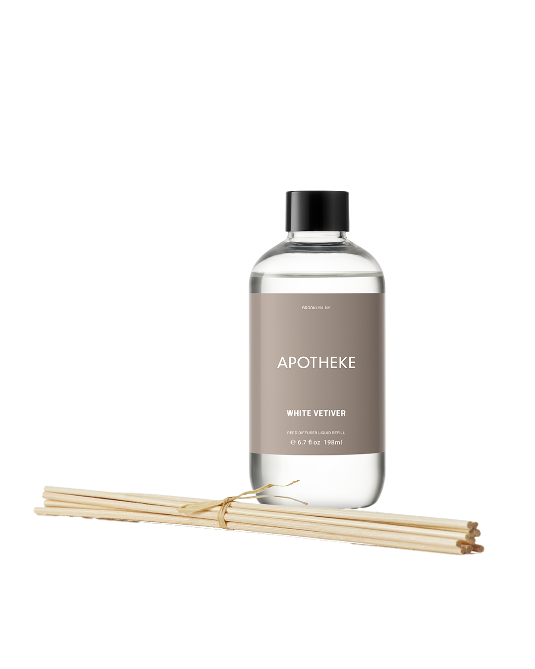 Liquid filling for reed diffuser - White Vetiver - Apotheke - Fine Rituals