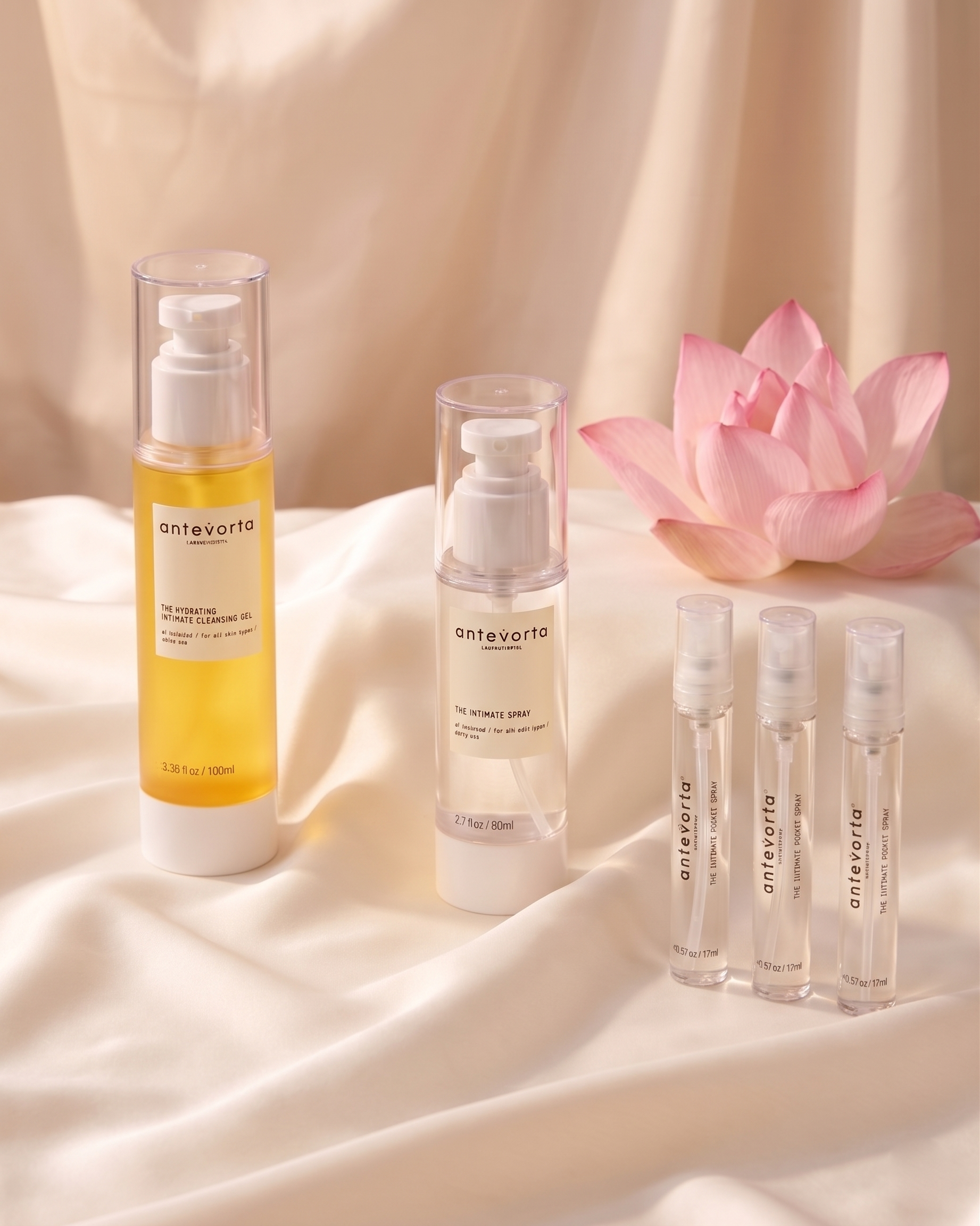 Antevorta Intimate Wellness Ritual - Intimate Care and Balance Kit (3 products)