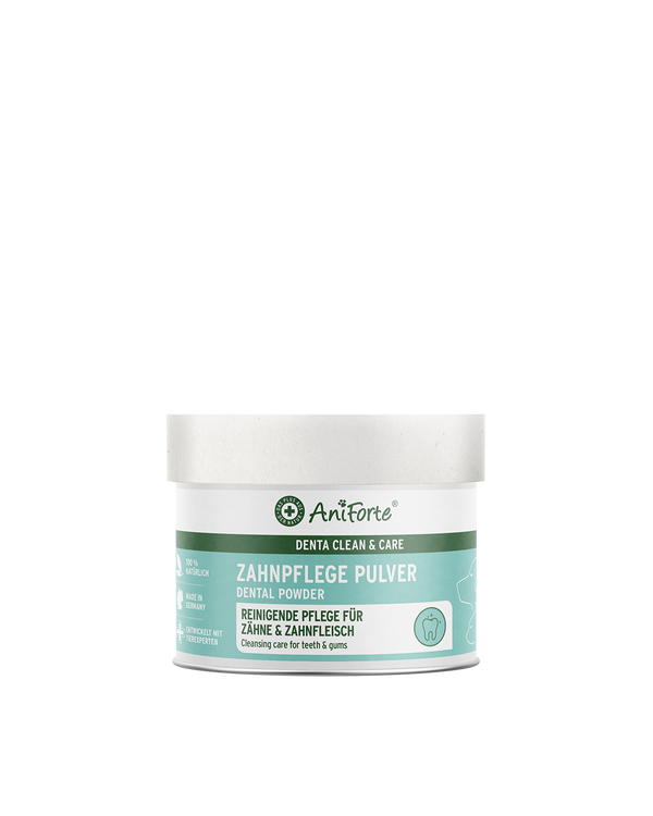 אבקת ניקוי דנטלי לכלבים וחתולים