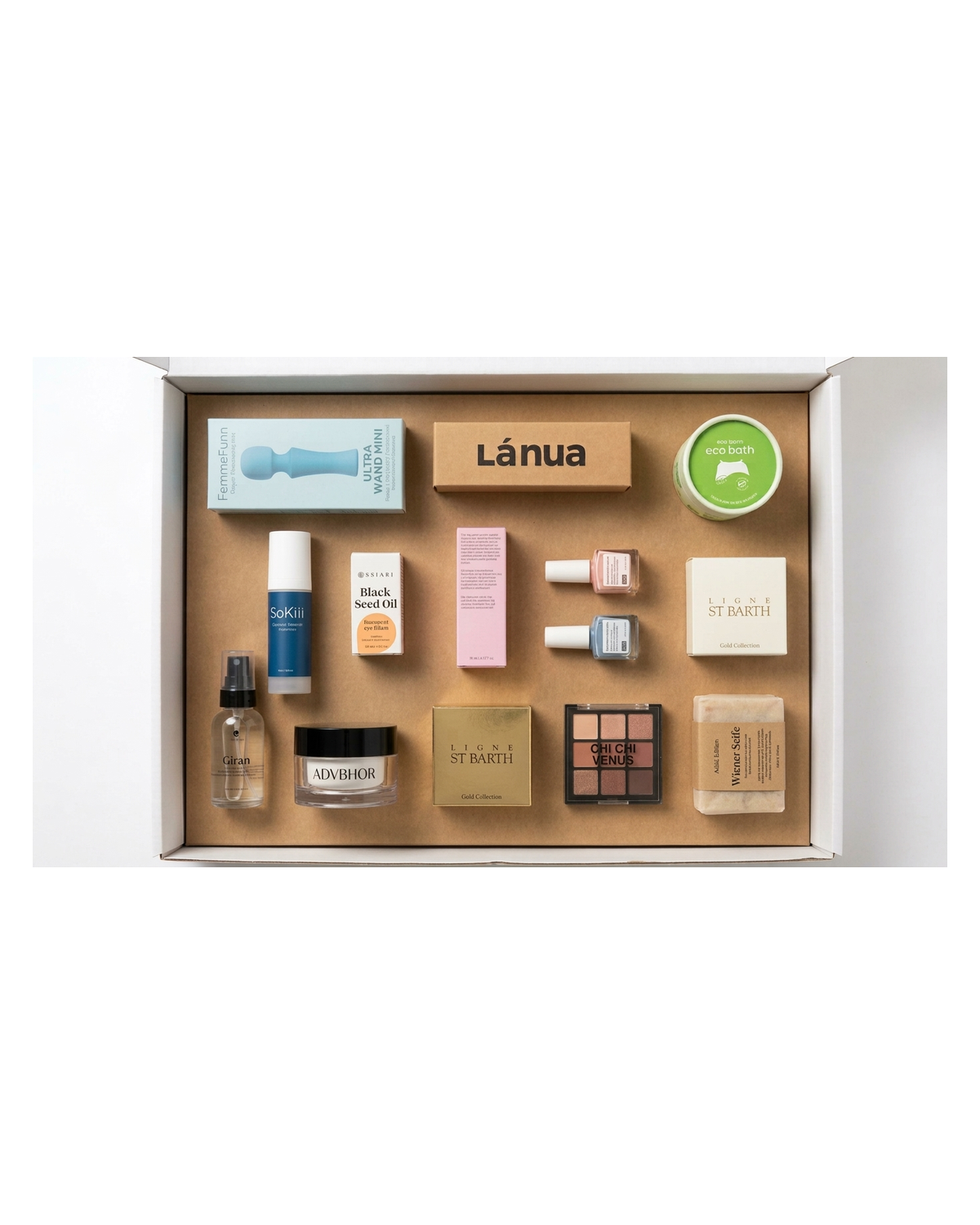 The Ultimate Beauty Ritual 18+ — full contents of the adult edition gift box