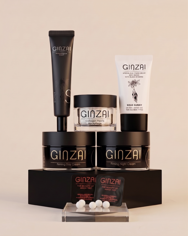 GINZAI ישראל ערכת Black Ginseng לפנים חידוש העור