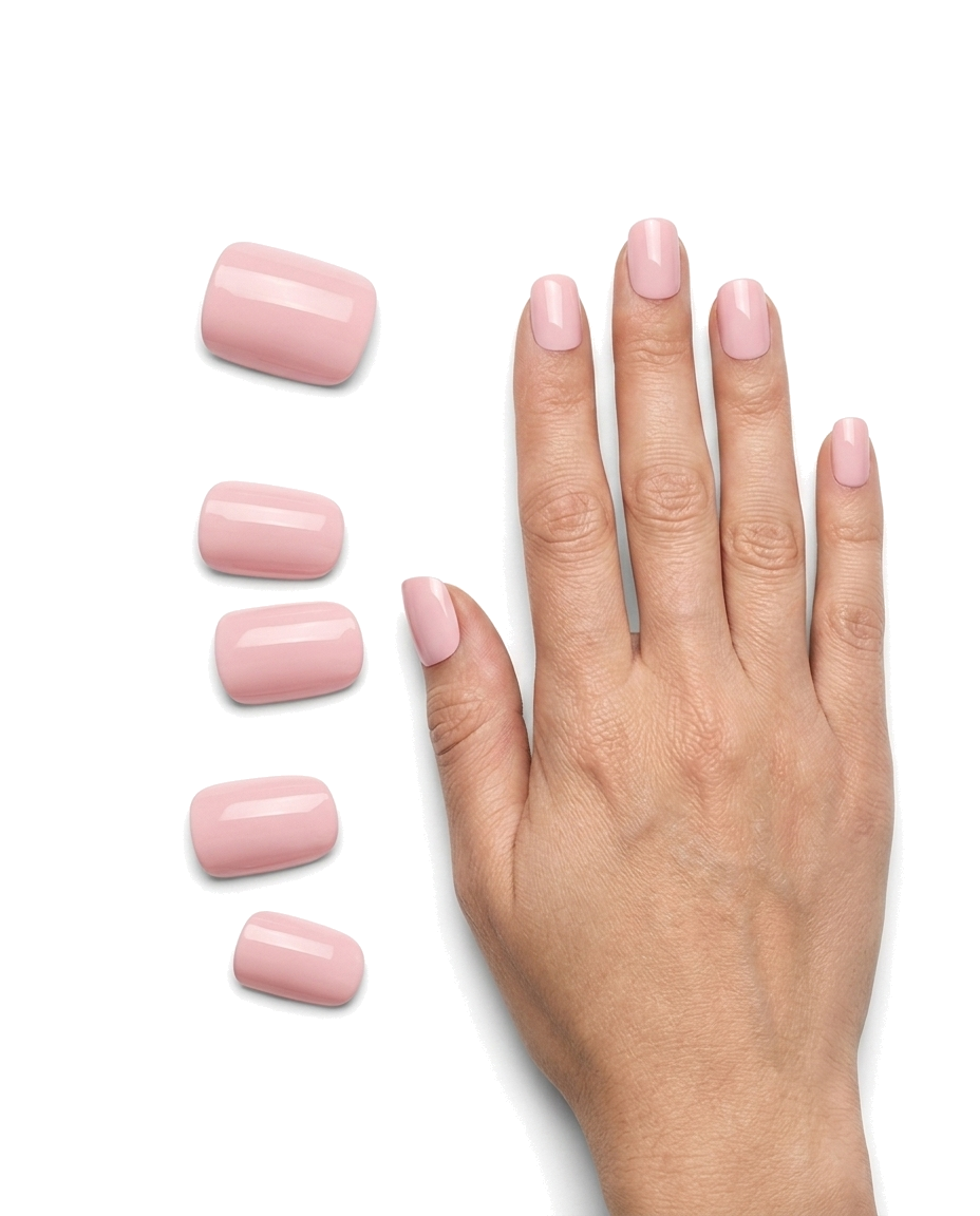 imPRESS Peevish press-on nails worn on hand with loose nails
