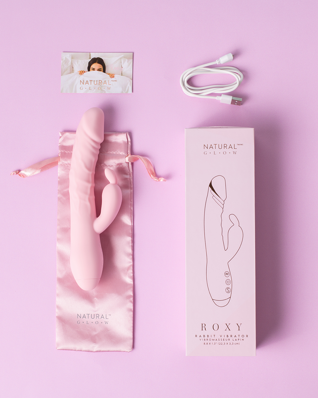 ויברטור עוצמתי לגירוי כפול ROXY